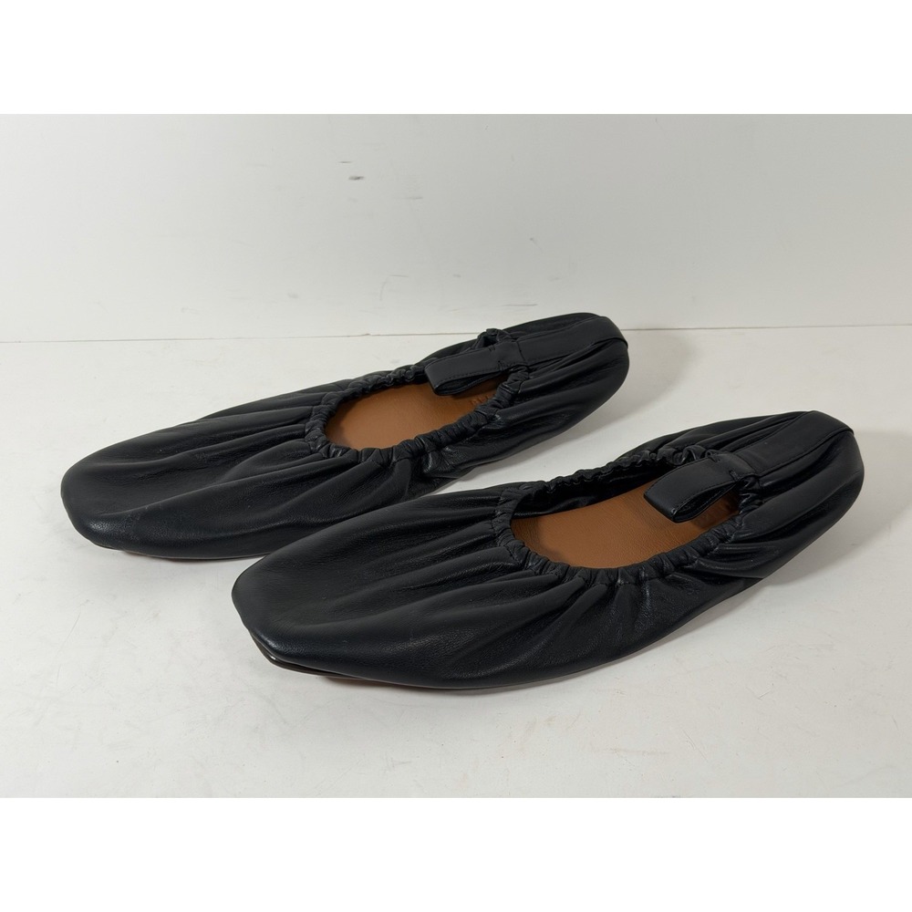 Lafayette 148 New York Maddie Foldable Ballet Flats, Black, Women's EU 41/US 11